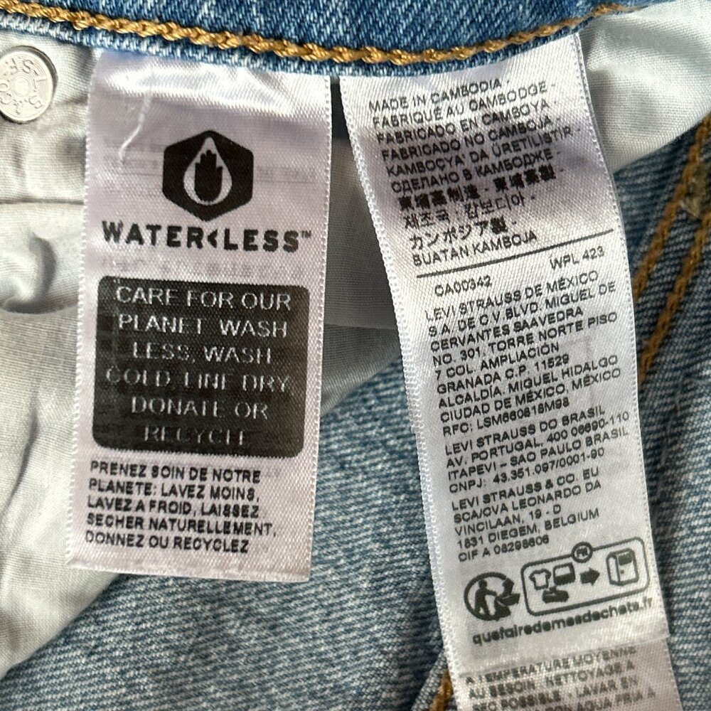 Levi's Ribcage Straight Leg Jeans - Picture 11 of 14